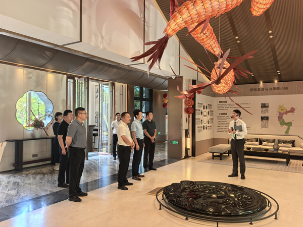 壽縣縣委常委、副縣長(zhǎng)房鯤鵬一行到訪(fǎng)省健康養(yǎng)老公司